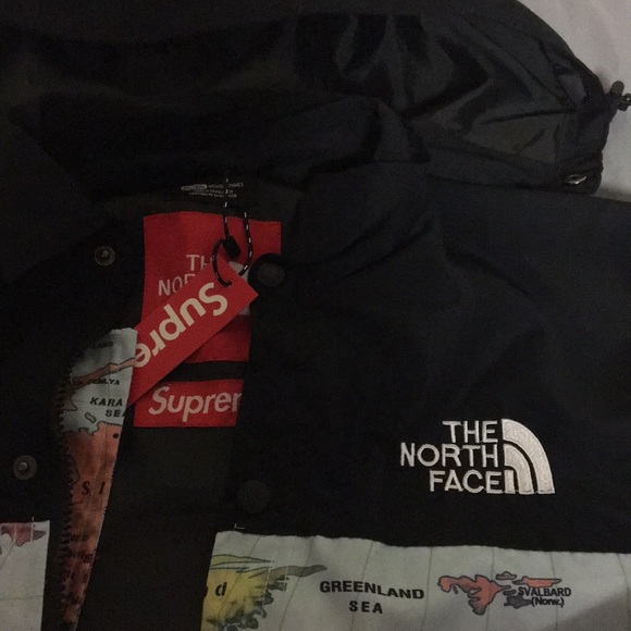 Supreme map coaches jacket - Picture 2 of 8